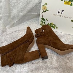 Brand New Chelsea & Violet Heeled Short Boots